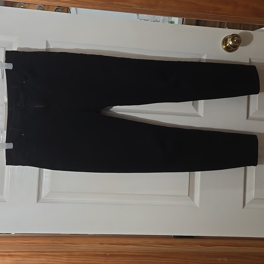 WHBM The Skinny Ankle Black Jeans